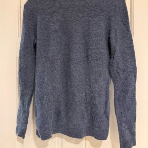 Autumn Cashmere Women's Blue Crewneck Sweater